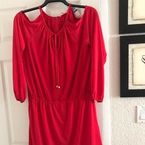 NWT Stunning Michael Kors rich, red dress!